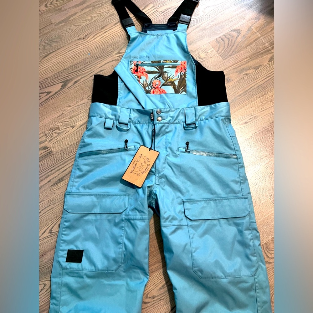Brand NEW! Men’s snowboard bib pants Size:Large